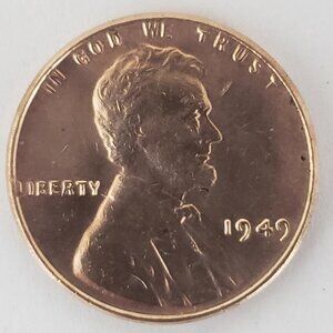 1949 LINCOLN WHEAT 1 CENT PENNY COIN EXCELLENT